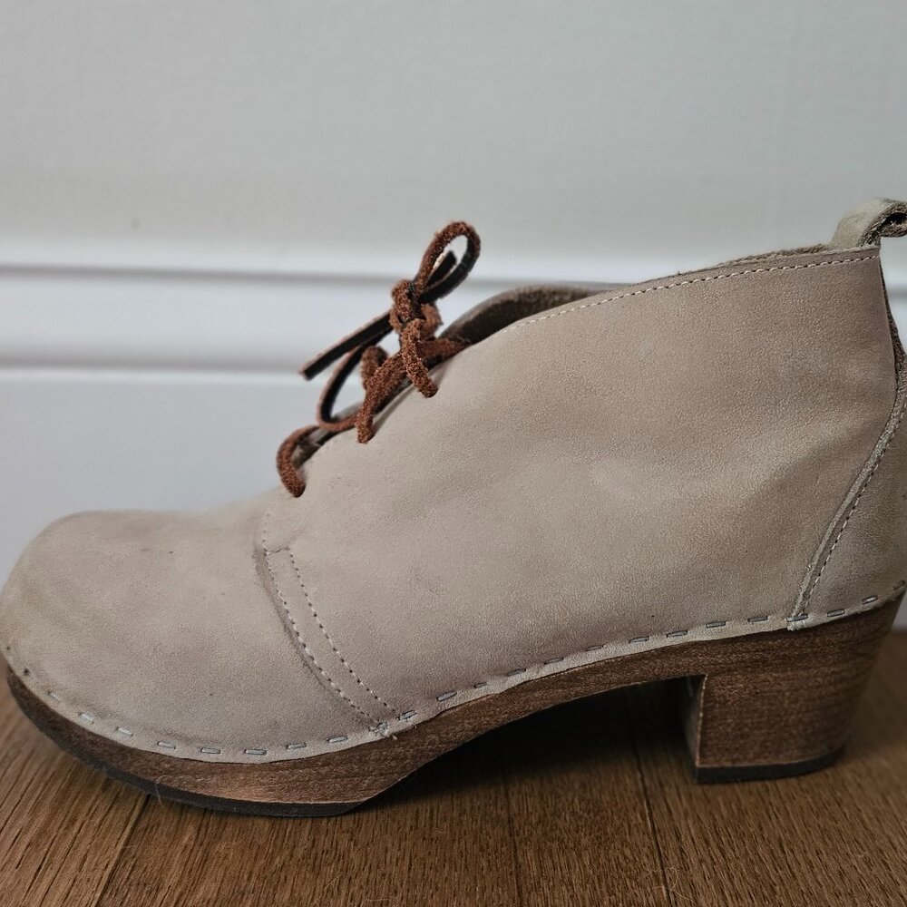 Sandgrens Chukka Clog Ankle Boots